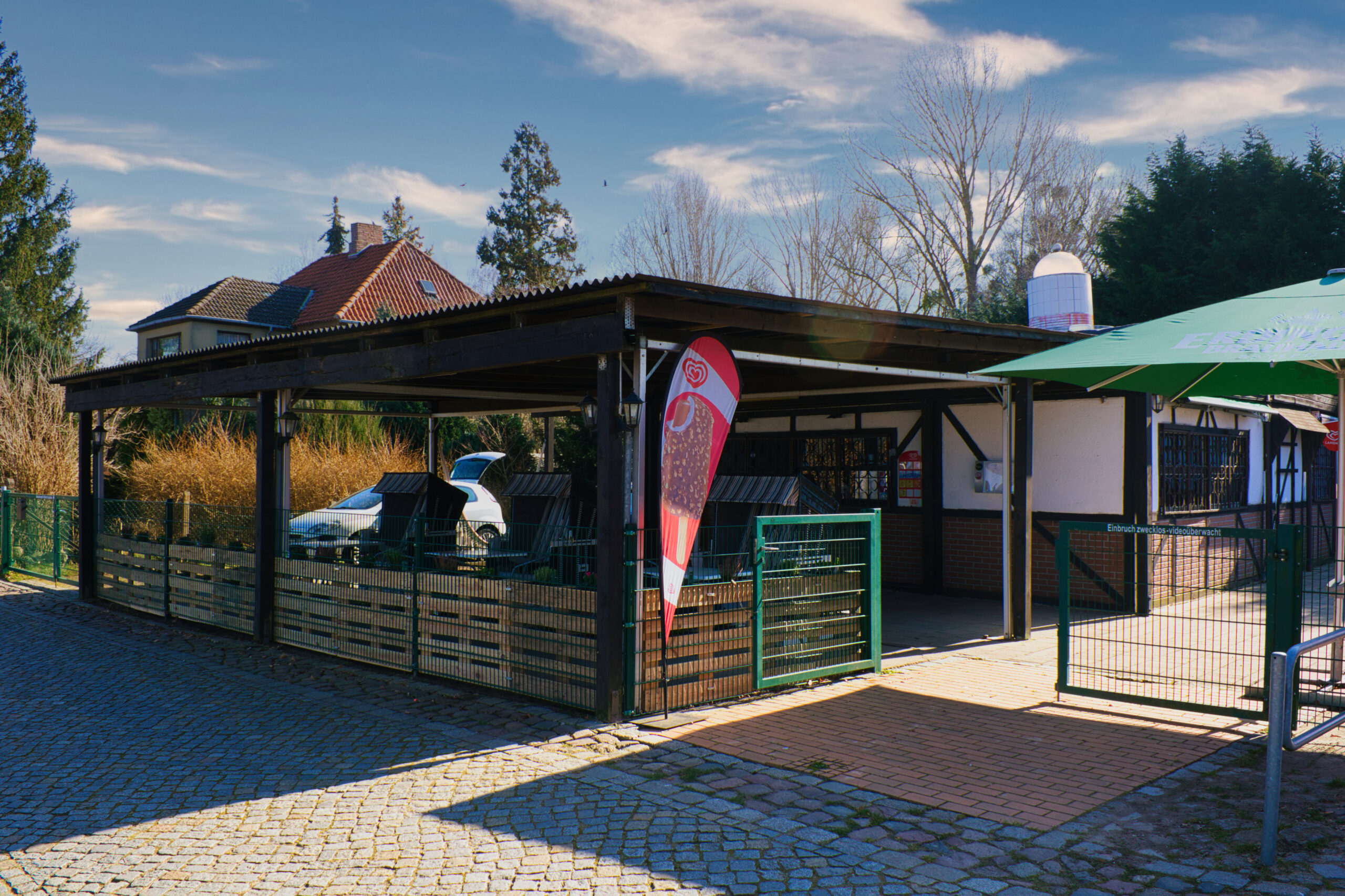 Der Smoke at the Water Imbiss am Zippendorfer Strand